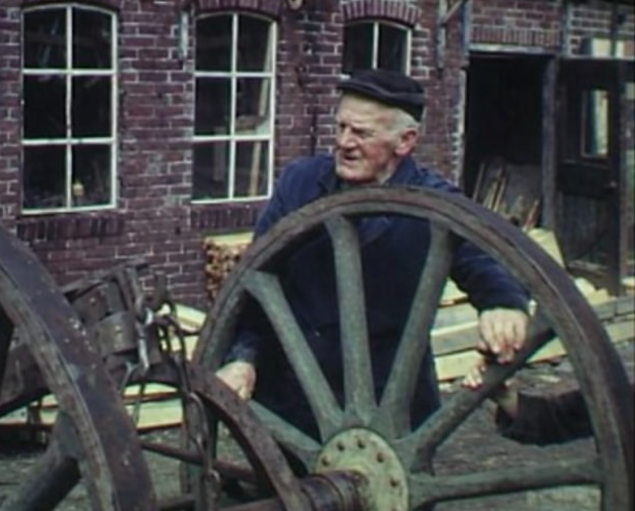 Stelmakerij Eext vroeger